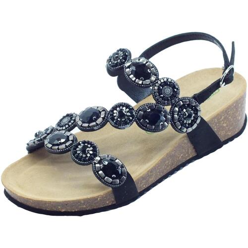 Chaussures Femme Sandales et Nu-pieds Grunland ANIN SB1870 Noir
