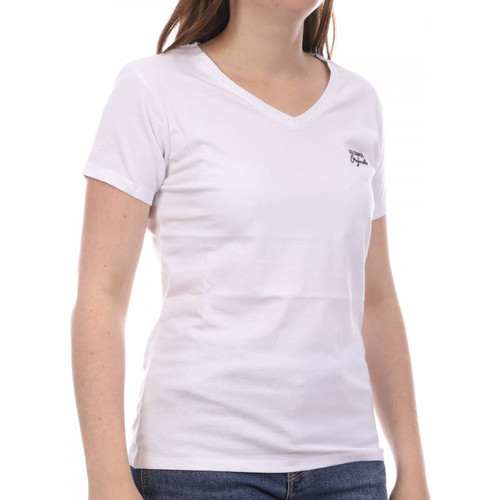 Vêtements Femme T-shirts Classic courtes Lee Cooper LEE-009581 Blanc