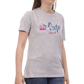 Vêtements Femme T-shirts Classic courtes Lee Cooper LEE-009549 Gris