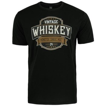 Vêtements Homme T-shirts manches courtes Monotox Whiskey Noir