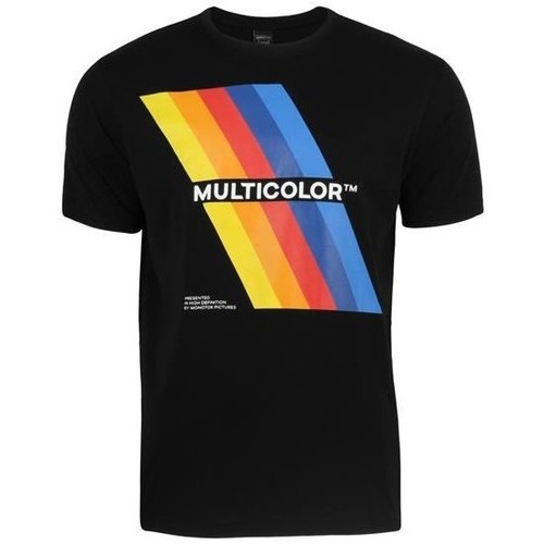 Vêtements Homme T-shirts manches courtes Monotox Multicolor Noir