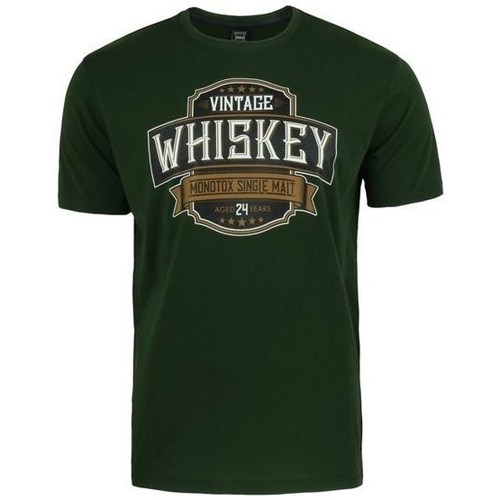 Vêtements Homme T-shirts manches courtes Monotox Whiskey Noir