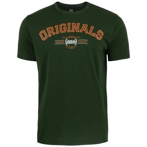 Vêtements Homme T-shirts manches courtes Monotox Originals College Marron