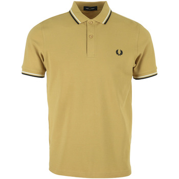 Vêtements Homme T-shirts & Polos Fred Perry Twin Tipped Shirt marron