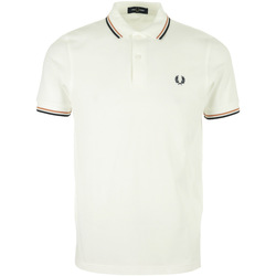 Vêtements Homme T-shirts & Polos Fred Perry Twin Tipped Shirt Blanc