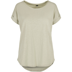 Vêtements Femme T-shirts manches longues Build Your Brand Long Vert
