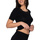 Sous-vêtements Femme Maillots de corps Luna T-shirt manches courtes Cotton Touch  Splendida Noir