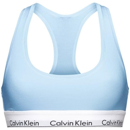 Sous-vêtements Femme Culottes & slips Calvin Klein Jeans classics Brassiere  Ref 57108 cys Bleu clair Bleu