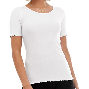 Vêtements Femme T-shirts manches courtes Brave Soul XLTS-69LOVELY Blanc