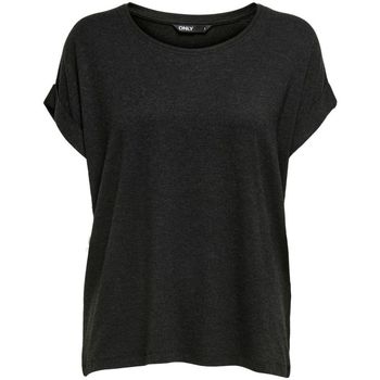 Vêtements Femme T-shirts military-inspired & Polos Only 15106662 MONSTER-DARK GREY MELANGE Gris