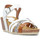 Chaussures Femme Sandales et Nu-pieds Fluchos SANDALE  PALMA D8551 TEXAS Blanc
