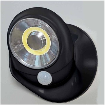 Maison & Déco Malles / coffres de rangements Astuceo Lot de 4 spots détecteurs de mouvement  - LED puissante Noir