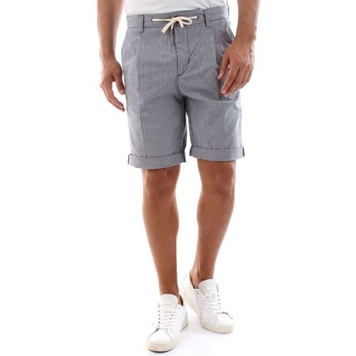 Vêtements Homme Shorts flared / Bermudas 40weft COACHBE 7102-DENIM Blanc