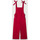 Vêtements Femme Combinaisons / Salopettes Kling Salopette large rouge Rouge