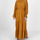 Vêtements Femme Robes longues Autre Robe Moutarde grande taille Autres