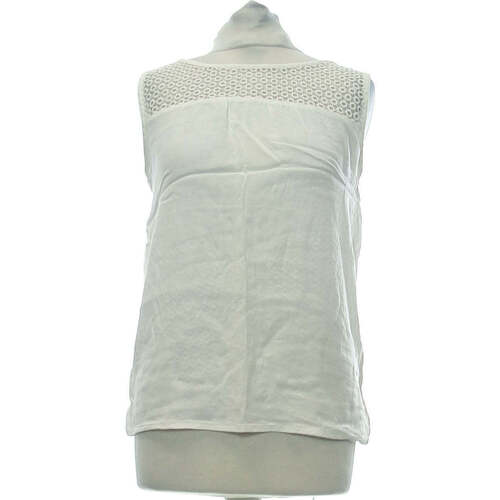 Zara débardeur 38 - T2 - M Blanc Blanc - Vêtements Débardeurs / T-shirts  sans manche Femme 6,00 €