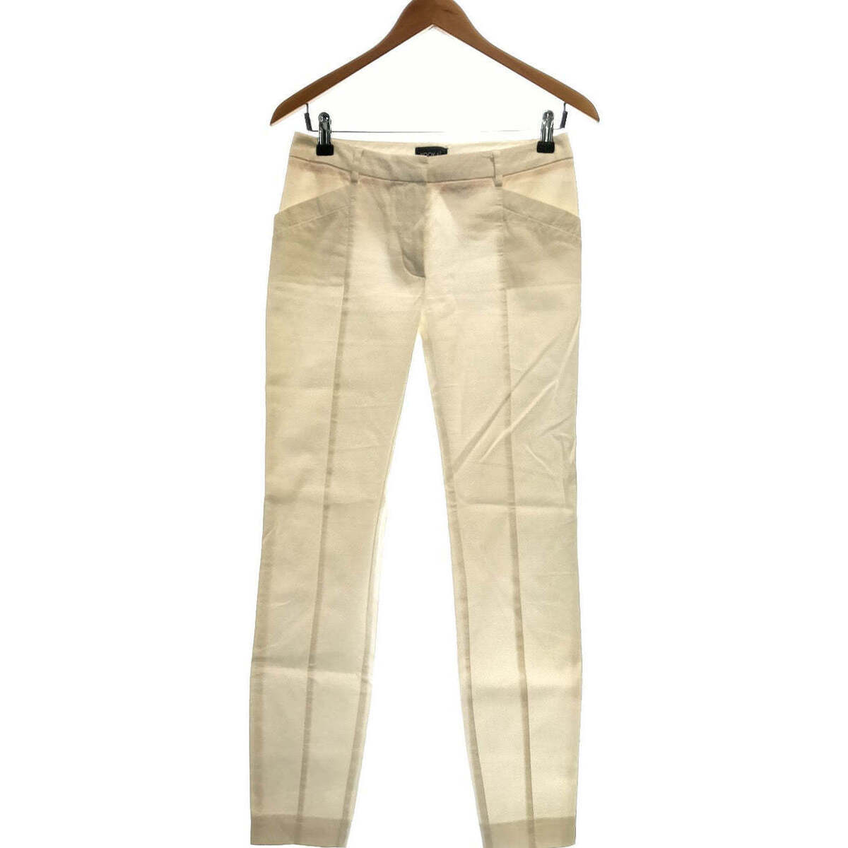 Vêtements Femme Pantalons Kookaï pantalon slim femme  36 - T1 - S Blanc Blanc