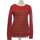 Vêtements Femme T-shirts & Polos Petit Bateau 34 - T0 - XS Rouge