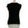 Vêtements Femme Débardeurs / T-shirts sans manche Chattawak débardeur  34 - T0 - XS Noir Noir