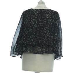Vêtements Femme Pulls & Gilets Mango top manches longues  40 - T3 - L Noir Noir