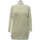 Vêtements Femme T-shirts & Polos Breal top manches longues  40 - T3 - L Blanc Blanc