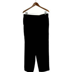 Vêtements Femme Pantalons Mango pantalon droit femme  40 - T3 - L Noir Noir