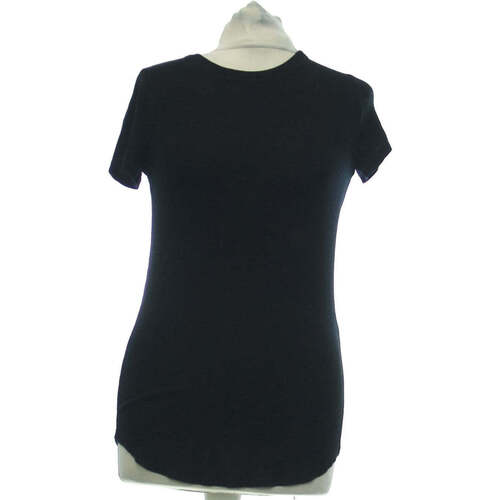 Vêtements Femme T-shirts & Polos Zara top manches courtes  36 - T1 - S Noir Noir