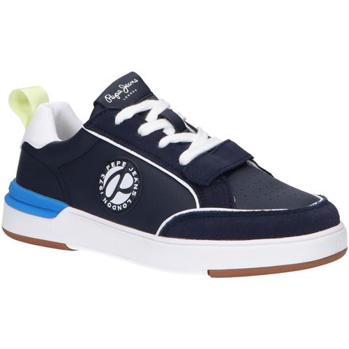 Chaussures Enfant Multisport Pepe JEANS canvas PBS30524 BAXTER PATCH PBS30524 BAXTER PATCH 