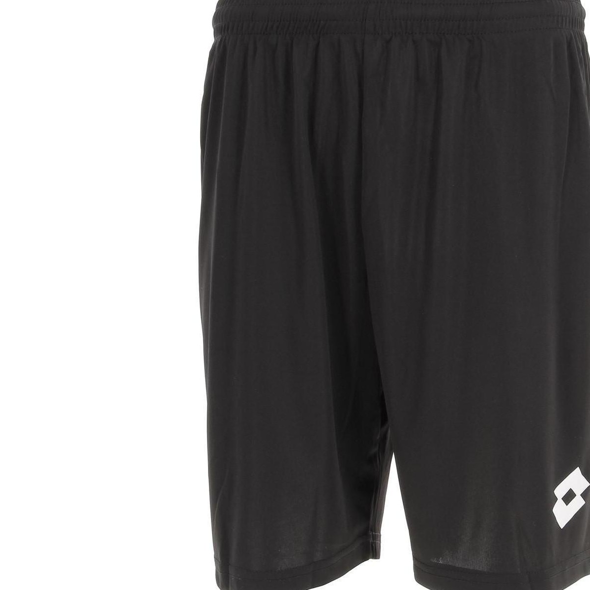 Vêtements Garçon Shorts / Bermudas Lotto Foot short noir jr Noir