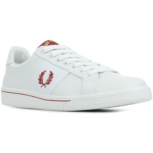 Fred Perry B721 Perf Blanc - Chaussures Basket Homme 89,99 €