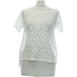 Vêtements Femme Objets de décoration H&M Top Manches Courtes  34 - T0 - Xs Blanc