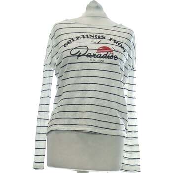 Vêtements Femme T-shirts & Polos Pepe jeans ponte-jersey 34 - T0 - XS Blanc