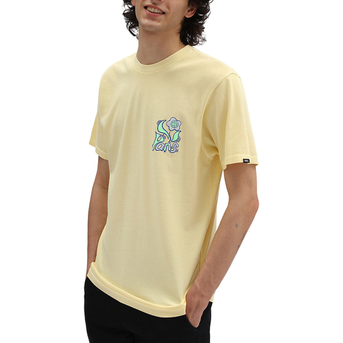 Vêtements Homme T-shirts manches courtes Vans Peace Flower Jaune