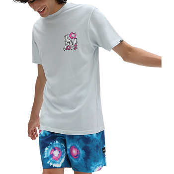 Vêtements Homme T-shirts manches courtes Vans Peace Flower Bleu