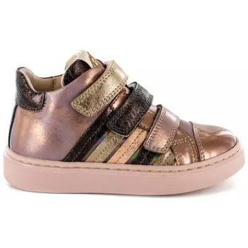 Chaussures Fille Baskets montantes Stones and Bones NESSA METAL NUDE Rose