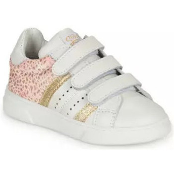Chaussures Fille Baskets mode GBB JUMELLE BLANC OR Blanc