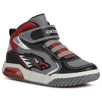 Chaussures Garçon Baskets mode Geox INEK Gris