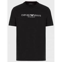 Vêtements Homme T-shirts & Polos Emporio Armani  Noir