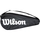 Sacs Sacs de sport Wilson Cover Performance Racquet Kors Bag Noir
