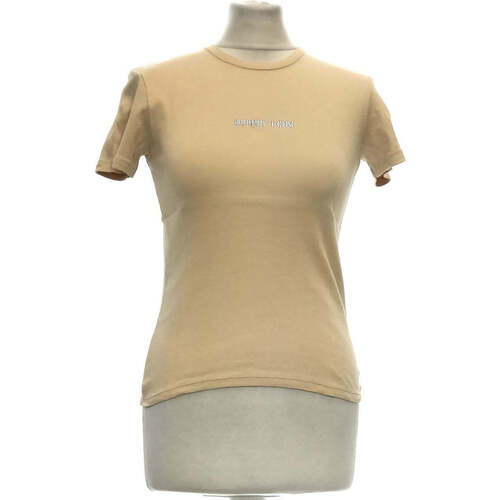Vêtements Femme T-shirts & Polos Benetton 36 - T1 - S Beige