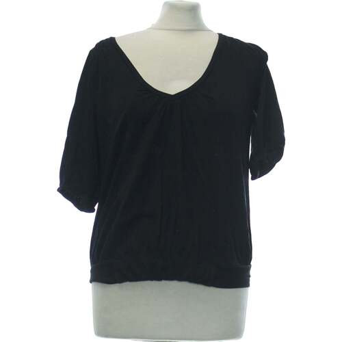 Vêtements Femme checked long-sleeved shirt Bianco Comptoir Des Cotonniers 36 - T1 - S Noir