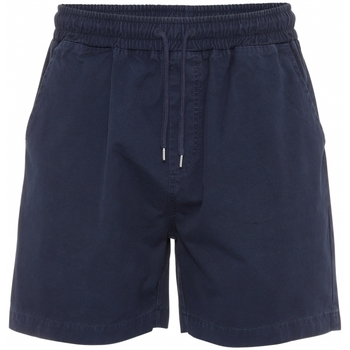 Vêtements Shorts / Bermudas Colorful Standard Short en twill  Organic navy blue navy blue