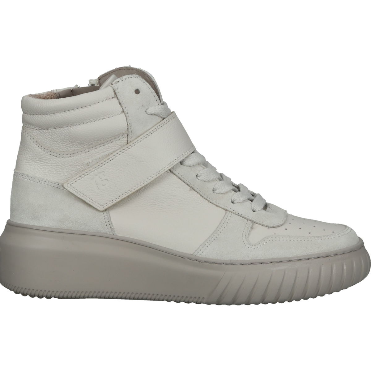 Chaussures Femme Baskets montantes Paul Green Sneaker will Blanc
