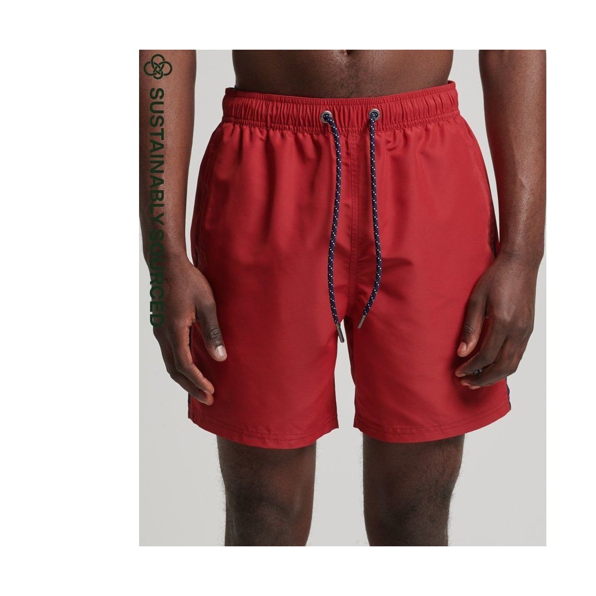 Vêtements Homme Maillots / Shorts de bain Superdry M3010188A VARSITY SMINSHORT-RXG RED Rouge