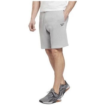 Vêtements Homme Pantacourts Classic Reebok Sport RI Left Leg Logo SH Gris