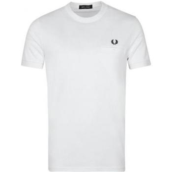 Vêtements Homme T-shirts & Polos Fred Perry  Blanc