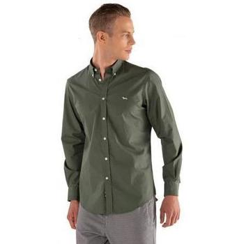 Vêtements Homme Chemises manches longues polo ralph lauren logo varsity jacket  Vert