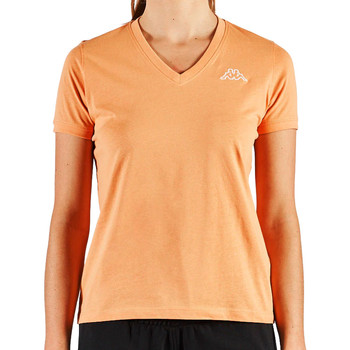 Vêtements Femme T-shirts manches courtes Kappa 303H0P0 Orange