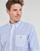 Vêtements Homme Chemises manches longues Polo Ralph Lauren LONG SLEEVE-SPORT SHIRT Bleu / Blanc