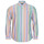 Vêtements Homme Chemises manches longues striped-knit longsleeved polo shirt Rot LONG SLEEVE-SPORT SHIRT Multicolore / Orange / Vert